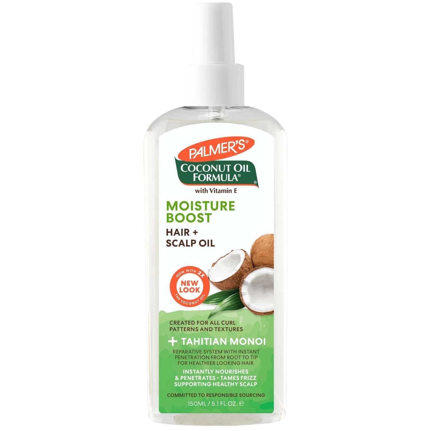 Palmers Coconut Oil Formula Moisture Boost Hair Scalp Oil Spray Palmers Coconut Oil Formula Moisture Boost Hair Scalp Oil Spray