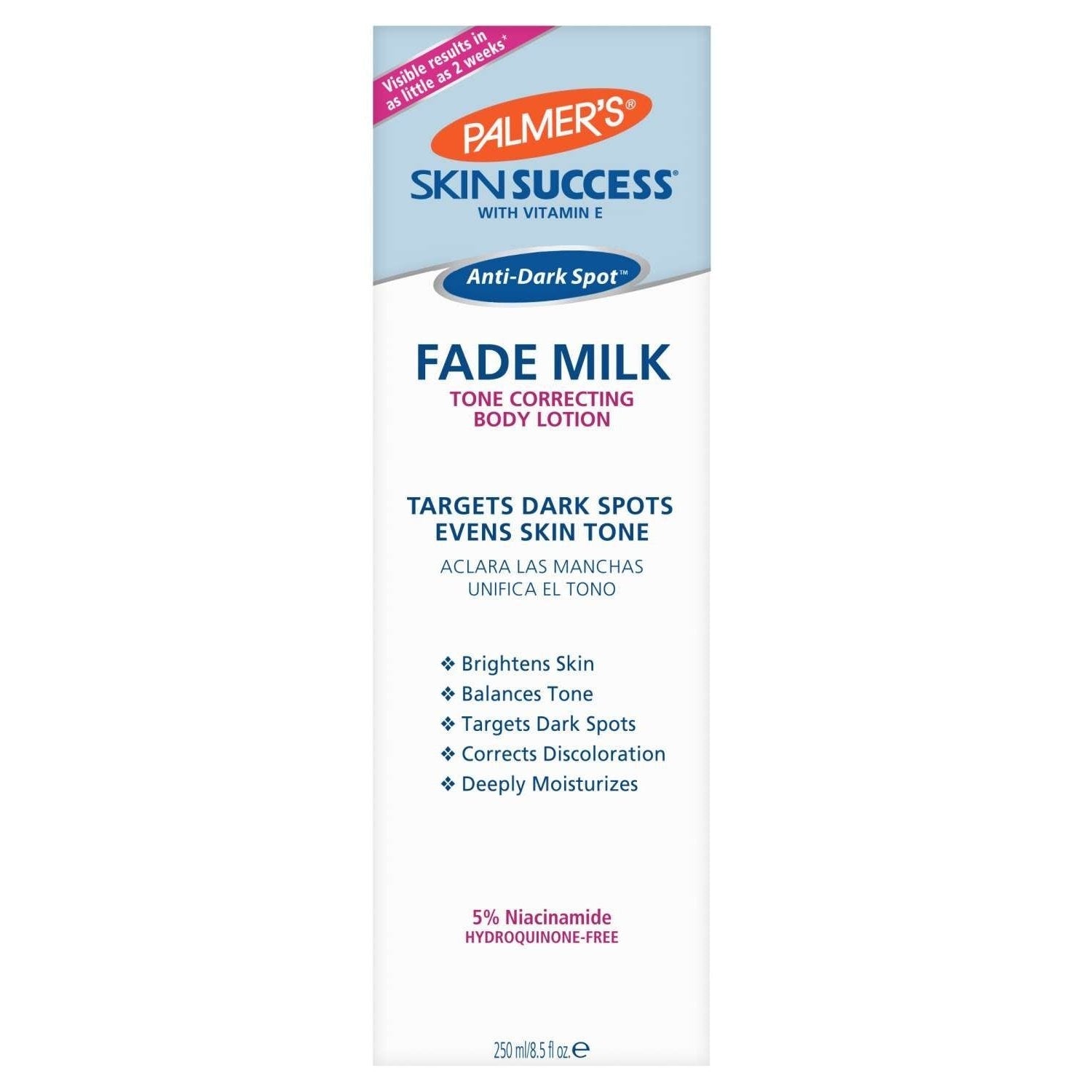 Palmers Skin Care Success Fade Milk Palmers Skin Care Success Fade Milk