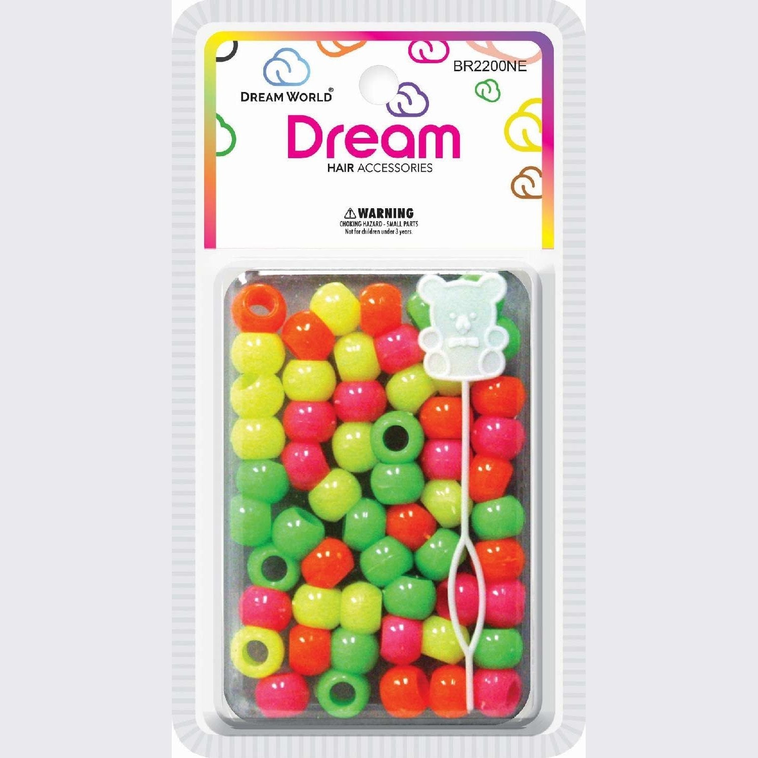 Chloe Bead Round Big 60 Neon Chloe Bead Round Big 60 Neon