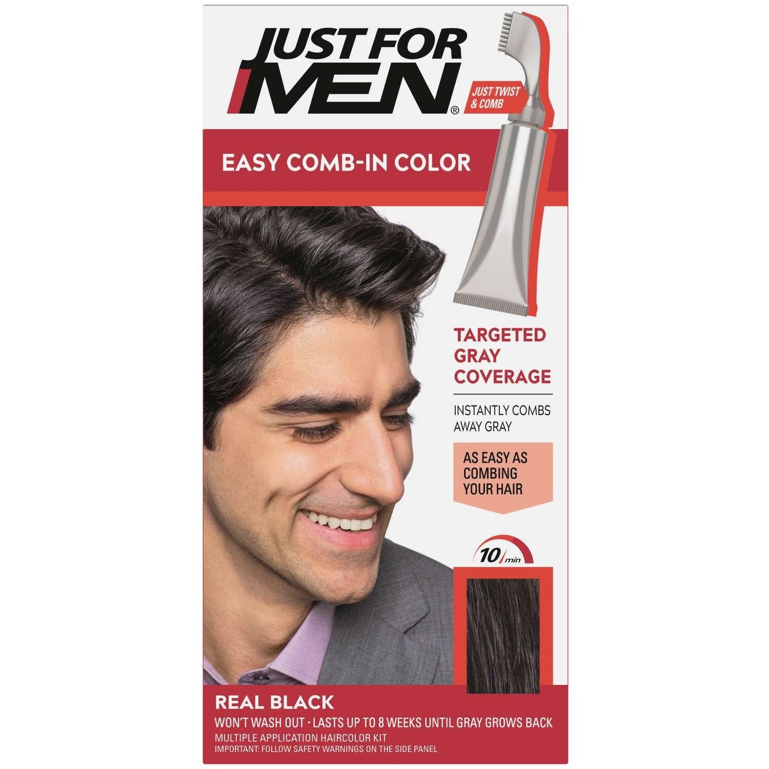 Just For Men Autostop Hair Color Real Black Just For Men Autostop Hair Color Real Black