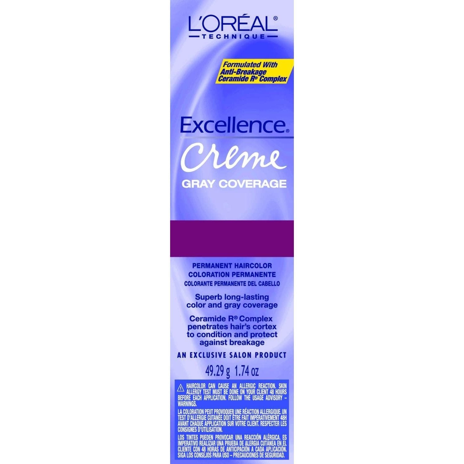Excellence Creme 06.30 Light Gold Brown Excellence Creme 06.30 Light Gold Brown