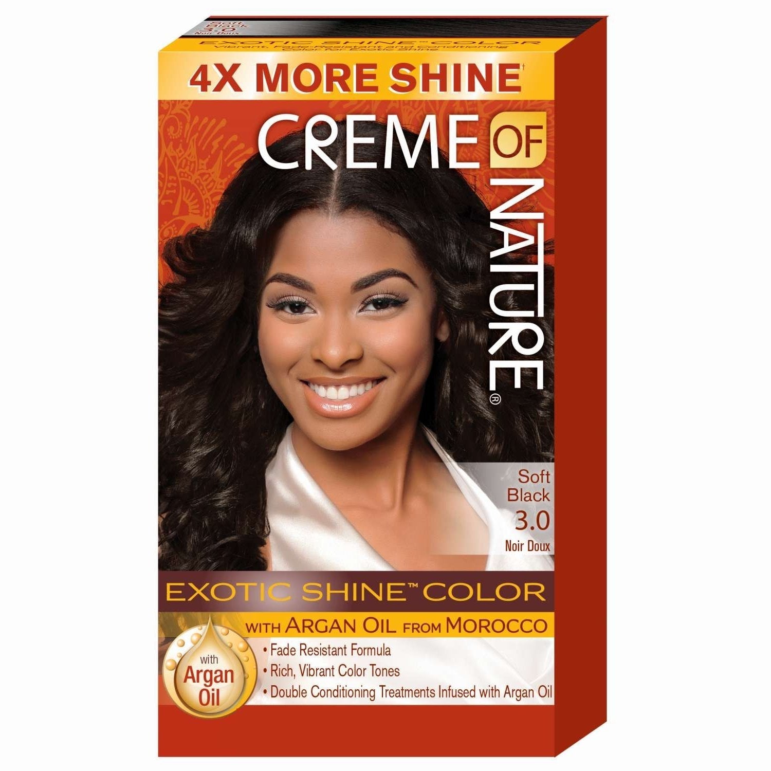 Creme Of Nature Exotic Gel Hair Color 03.00 Soft Black Creme Of Nature Exotic Gel Hair Color 03.00 Soft Black