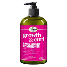 Difeel Growth And Curl Biotin Conditioner 12 Oz